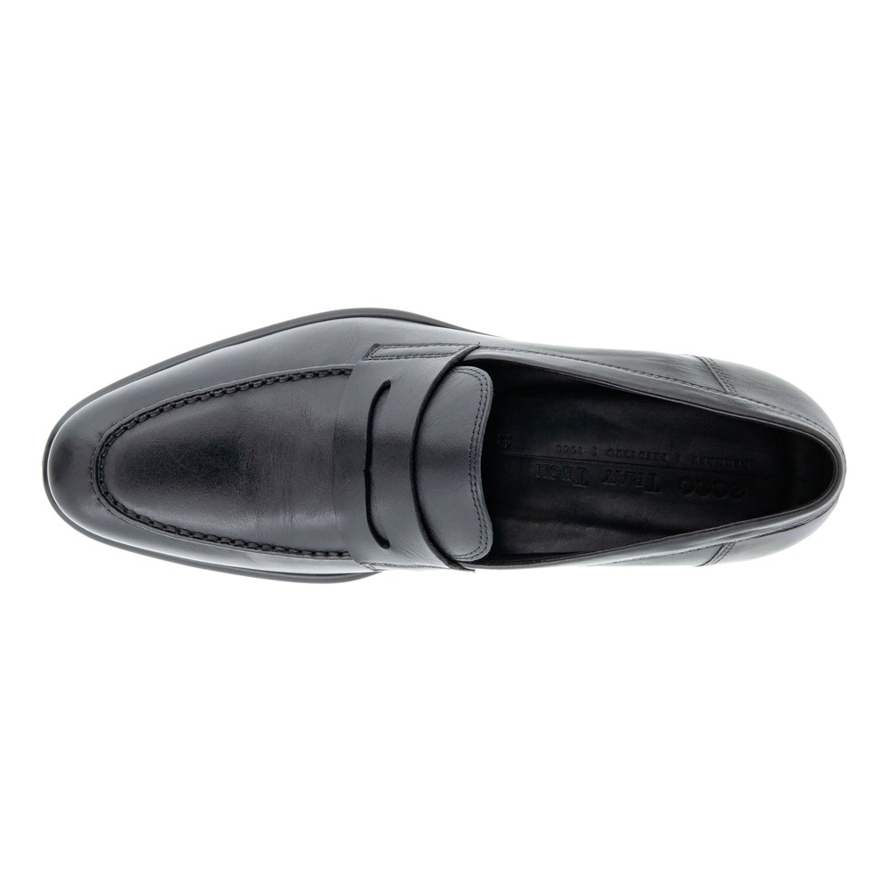 ECCO Mens Slip On Black - Citytray - IBV-432091